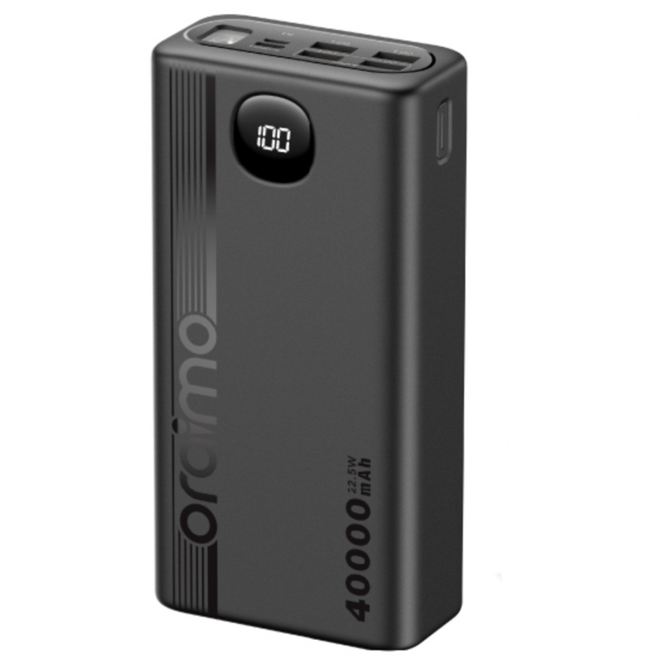 ORAIMO 40000mAh High Capacity Power Bank (OPB-P400Q) Super Fast Charge with LED Light