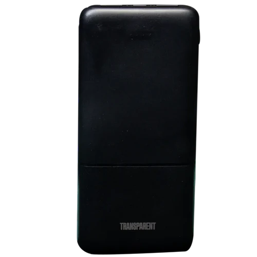 TRANSPARENT 10000mAh Power Bank (PB102) Super Fast Charge with Long Lasting Battery