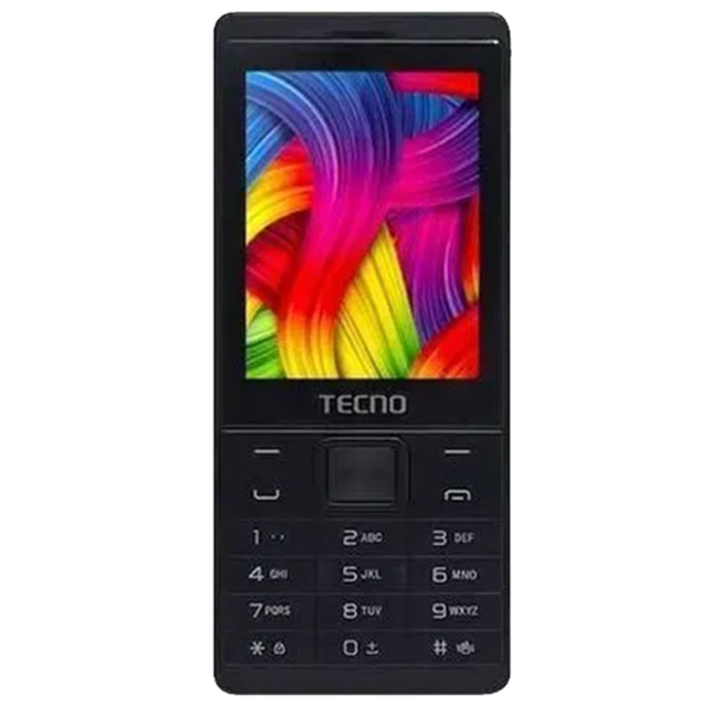 TECNO T528 Dual Sim - 16MB ROM+8MB RAM - Black / Gold / Purple